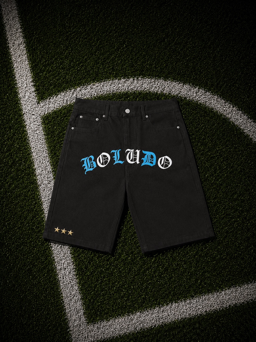 Boludo Argentina Denim Shorts