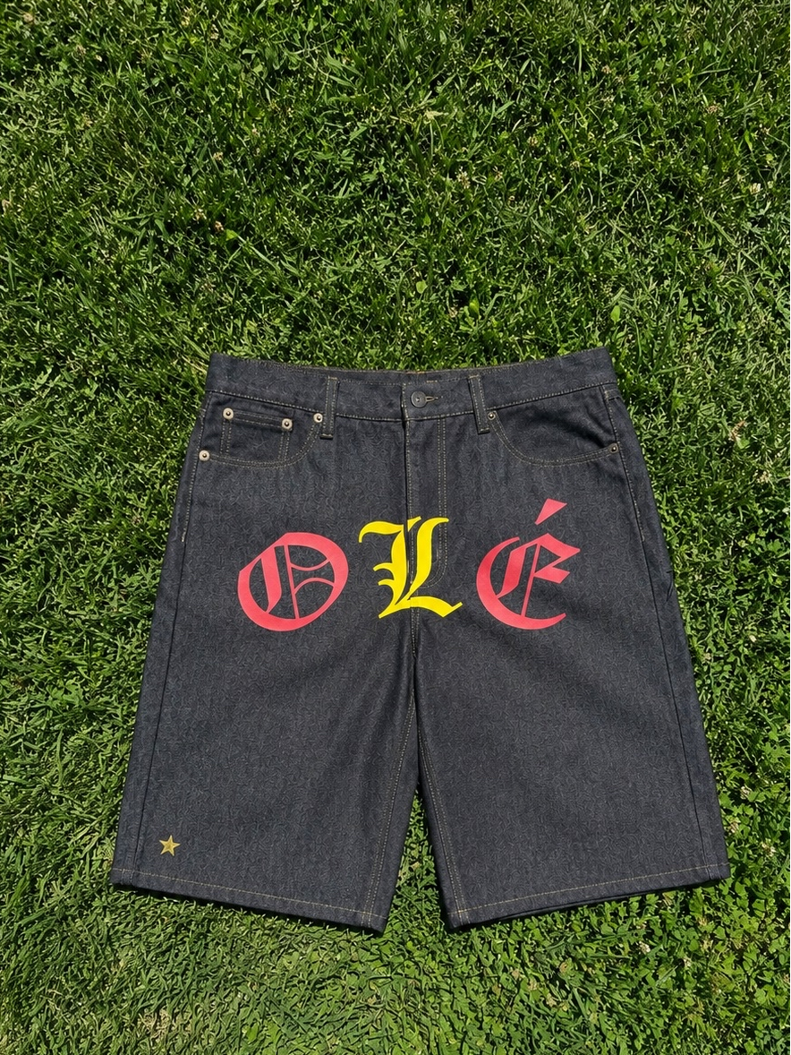 Olé Spain Denim Shorts