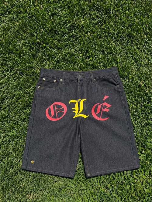 Olé Spain Denim Shorts