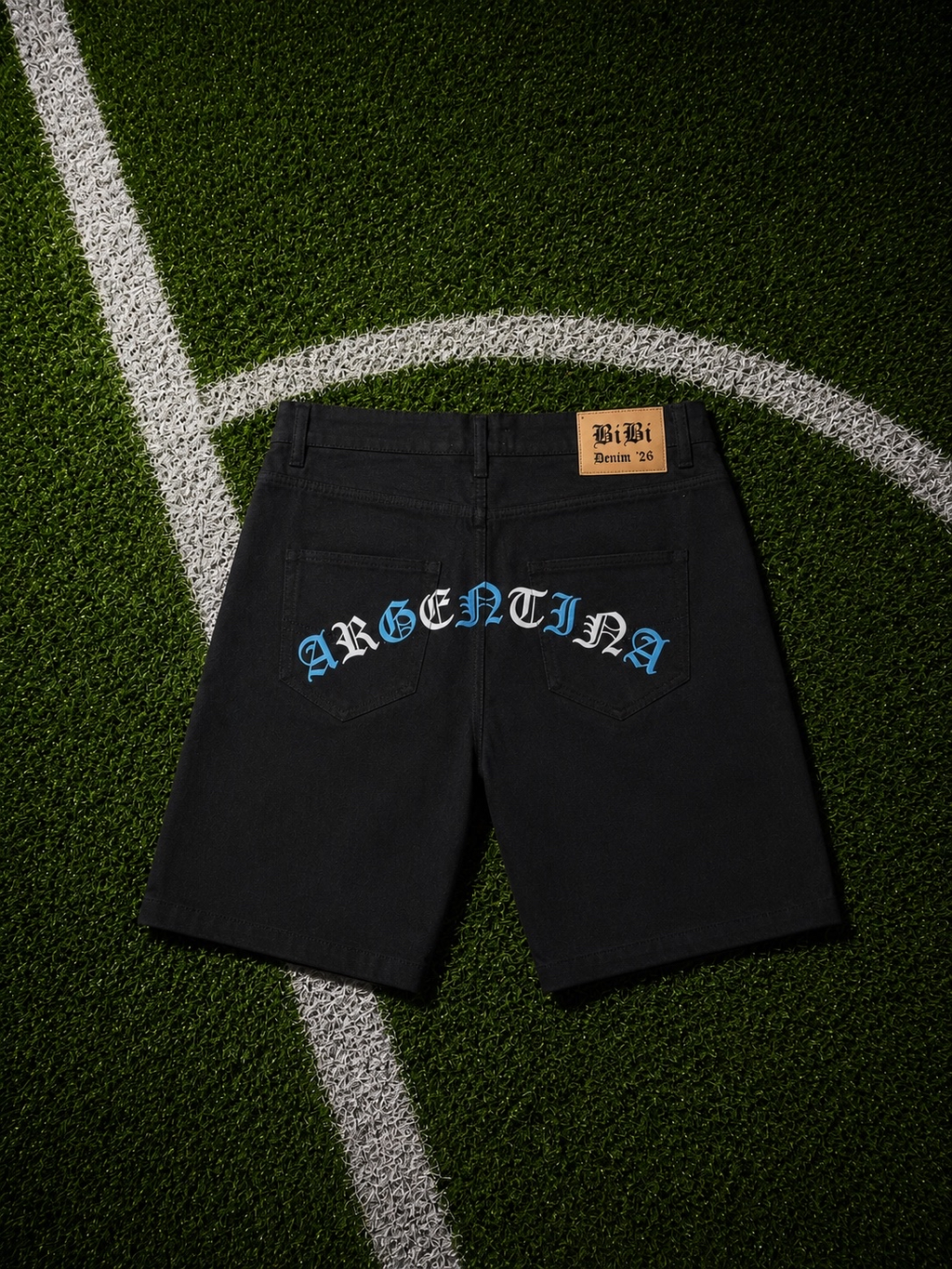 Boludo Argentina Denim Shorts